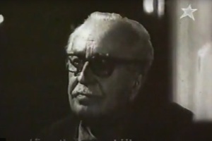 Лев Кулешов (Фото: кадр из документального фильма «Эффект Кулешова», 1969, Студия «Центрнаучфильм»)